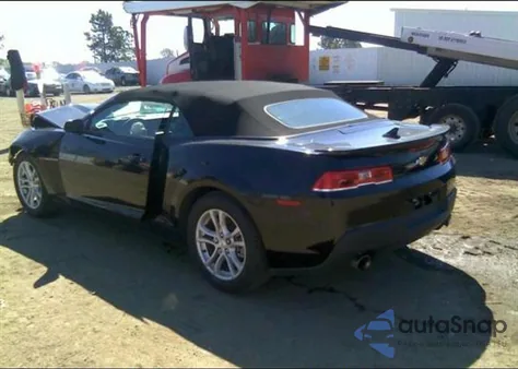 2014 Chevrolet Camaro Lt из США, поврежденный, VIN 2G1FB3D3XE9121540